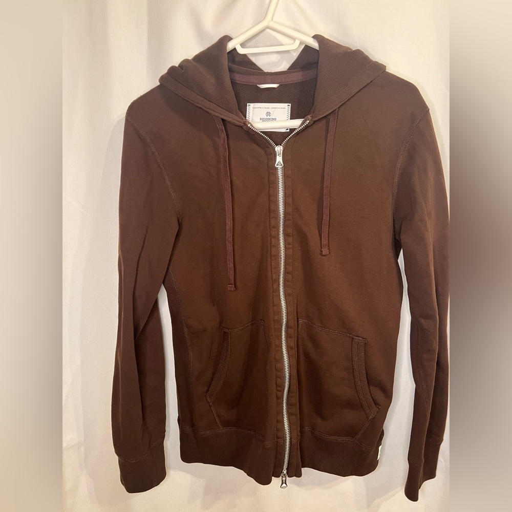 Reigning Champ Athletic Wear Mid Weight Full Zip Hoodie